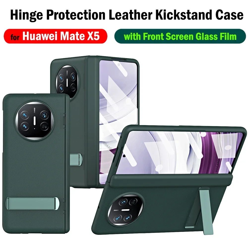 

Защитный чехол для Huawei Mate X5, кожаный чехол с подставкой для Huawei Mate X5