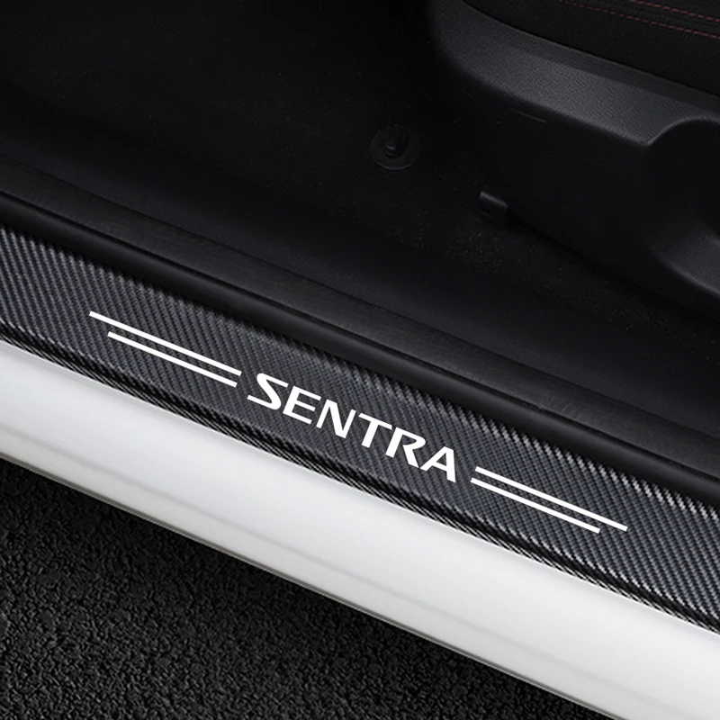 

4 шт., автомобильные наклейки для Nissan Sentra