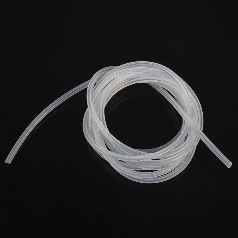 

3Pcs 1Mm X 3Mm Silicone Food Grade Tube Beer Water Air Hose Pipe 2 Meters