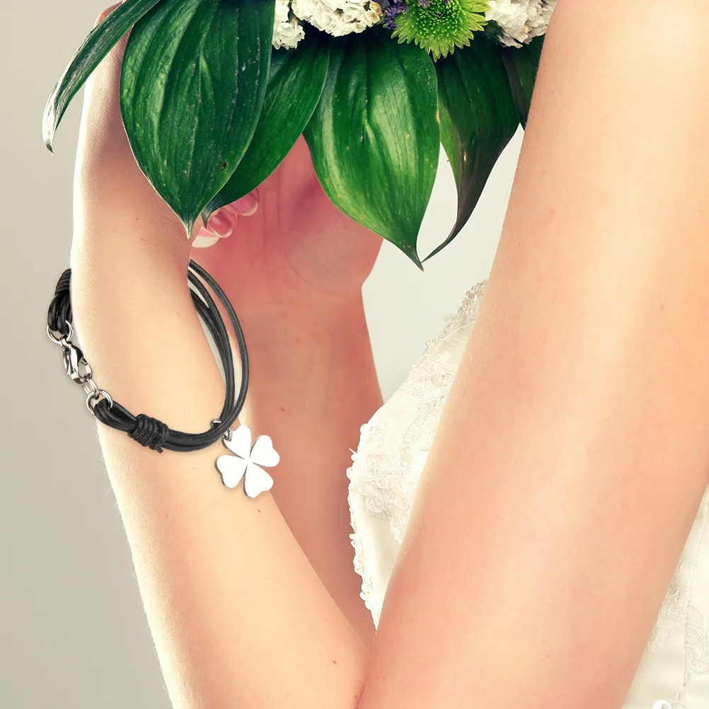 

Braiding Bracelet Leather Wrist Chain Fashion Wrist Belt