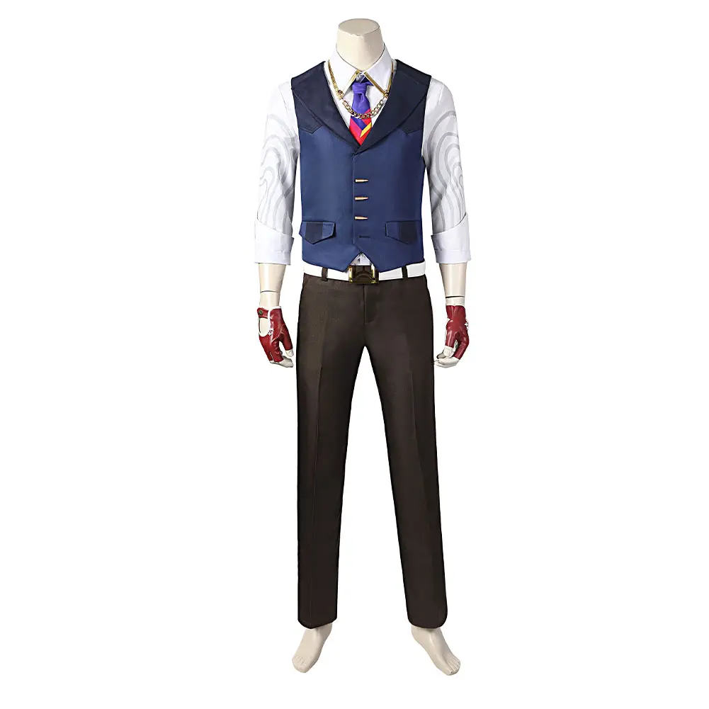 

VALORANT Chamber Cosplay Costume Outfits Halloween Carnival Suit