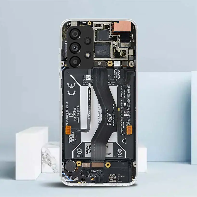 Мягкий чехол с забавным рисунком для материнской платы Samsung Galaxy A52 A53 A54 A12 A13 A14