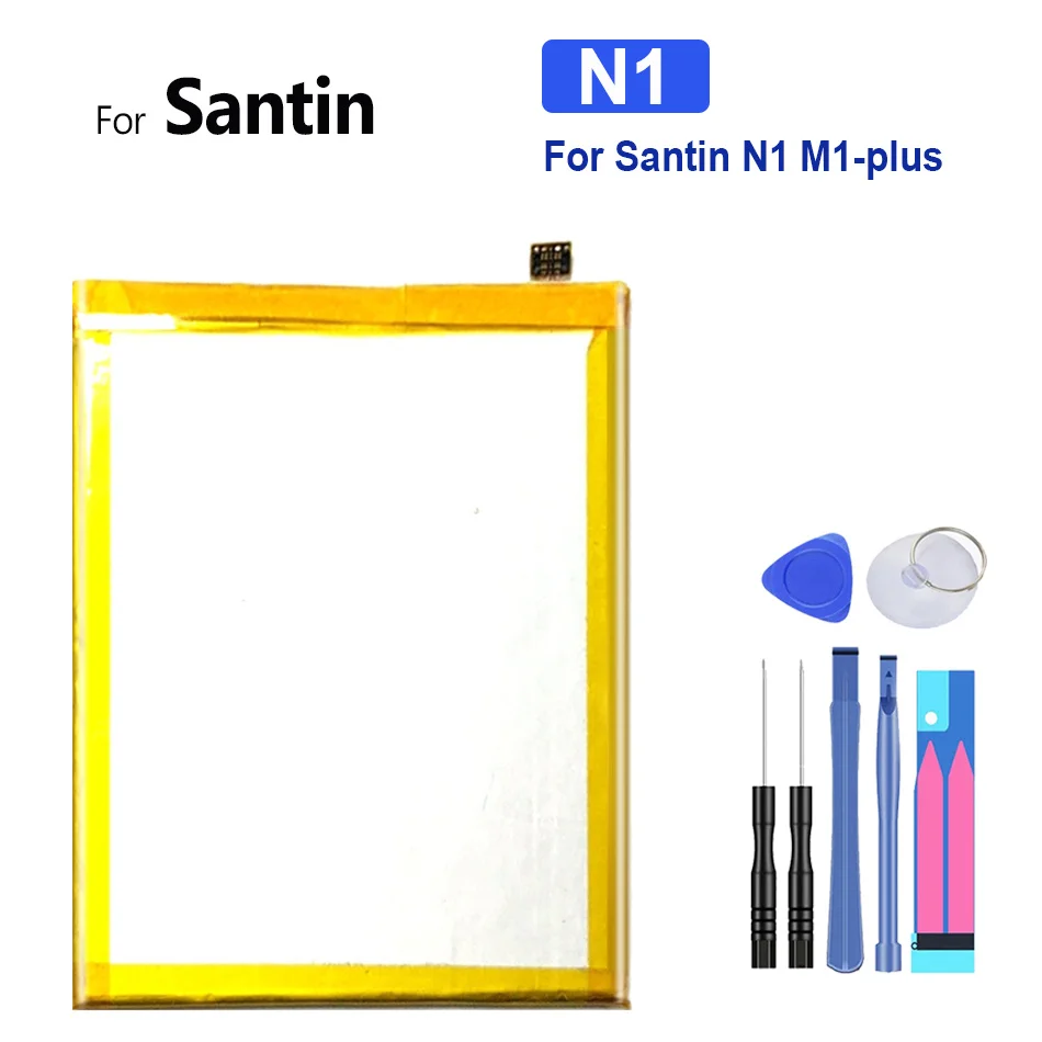 

Сменный аккумулятор N 1 для Santin N1, M1-Plus, M1Plus, 2950 мАч