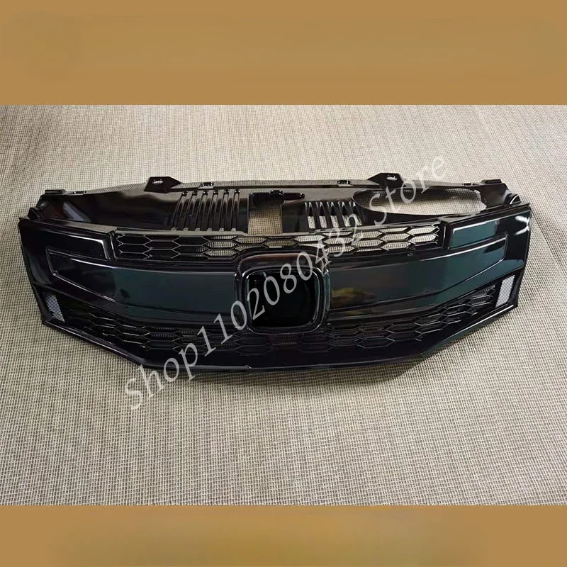 Глянцевые черные решетки радиатора для Honda City 2009 2010 2011 модифицированные бамперы