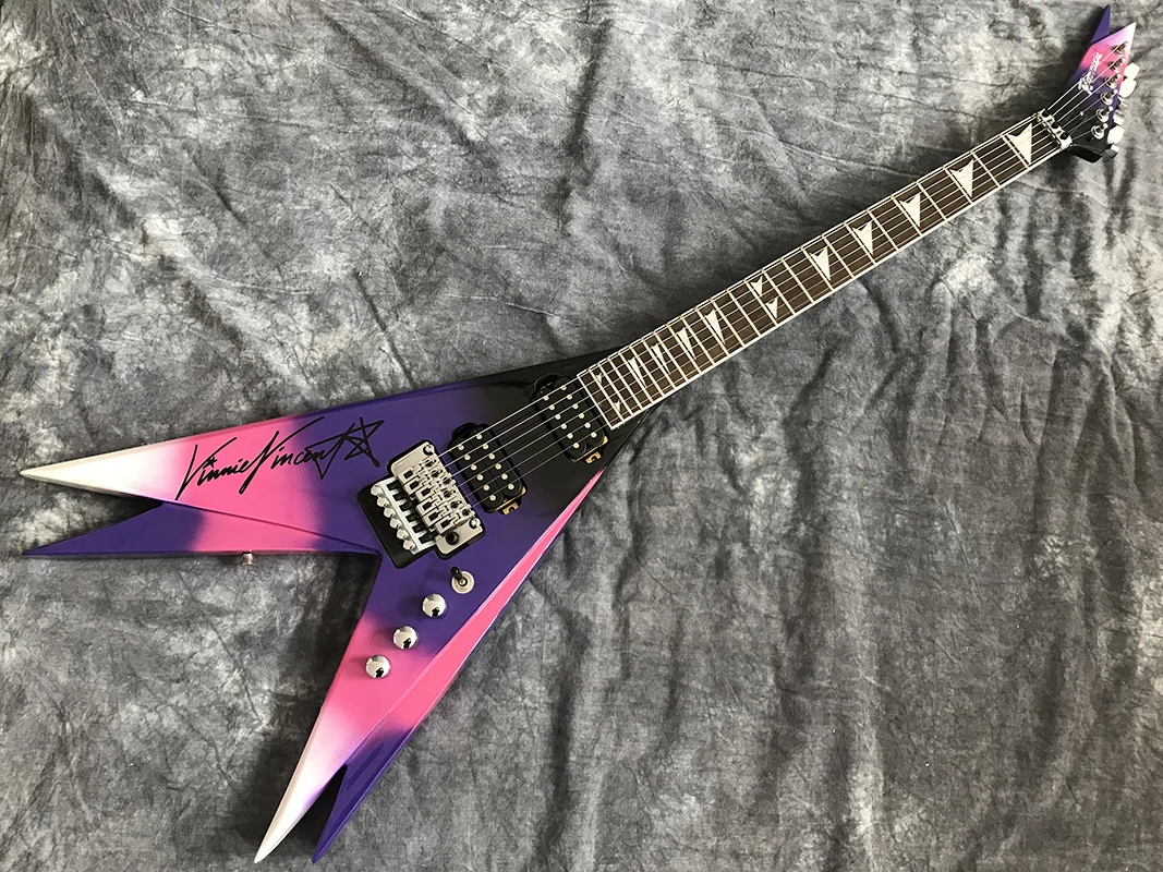 

Signature Electric Guitar, Aircraft Shaped Guitar, Floyd Rose Trill Bridge, Accept custom
