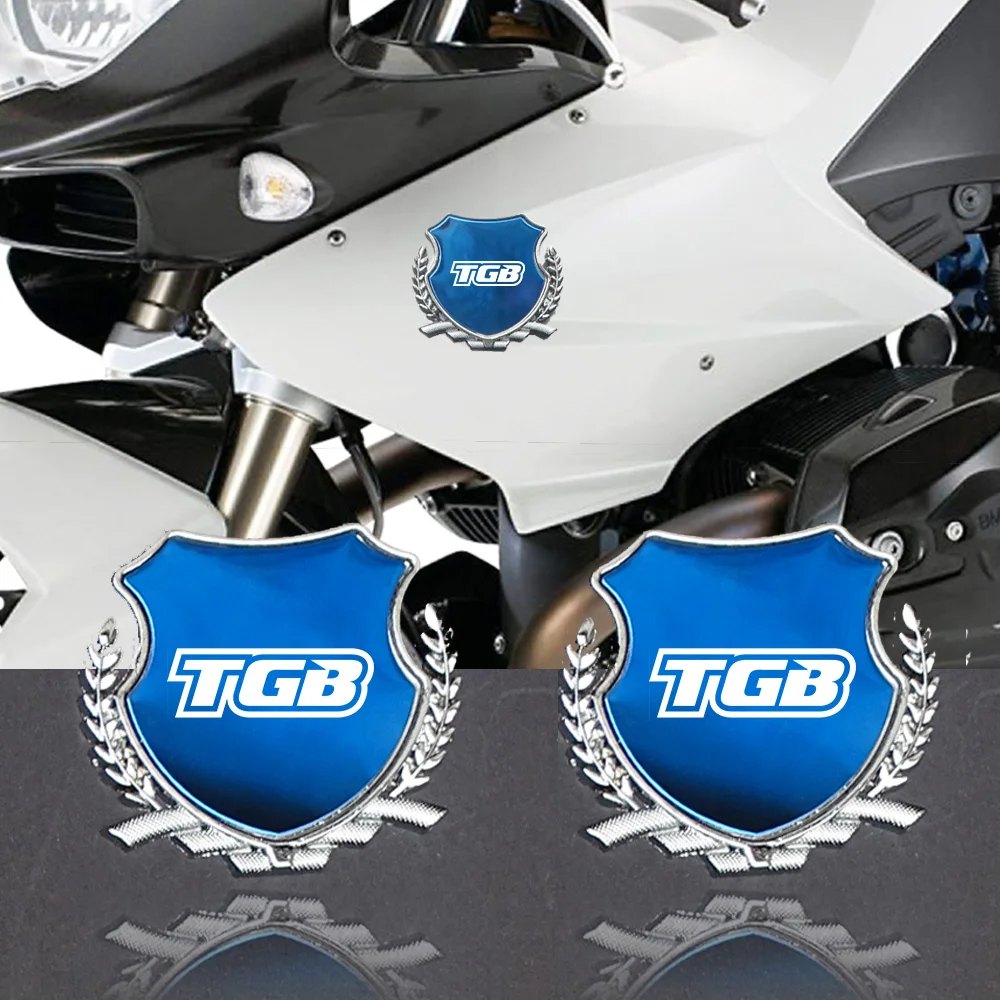 3D металлические наклейки на скутер с ушками пшеницы мотоциклетные боковые