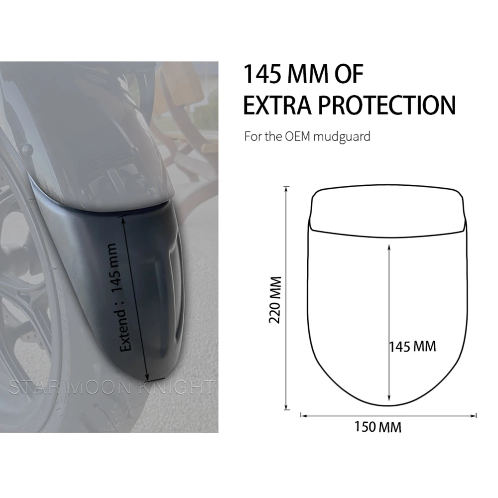 Мотоциклетные аксессуары удлинитель переднего брызговика для Honda NC750X NC700X NC700S NC750S