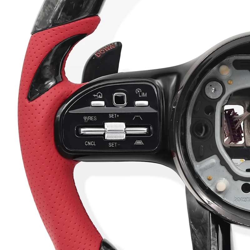 Полный комплект спортивных кованых рулевых колес для Mercedes Benz AMG W204 W205 W212 W213 CLA CLE C300