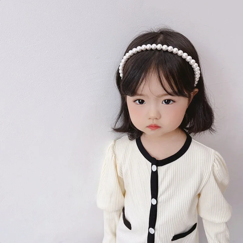 

Аксессуары для волос новые модные французские стильные винтажные повязки на голову принцессы для девочек с жемчугом заколка для волос милые повседневные аксессуары для волос