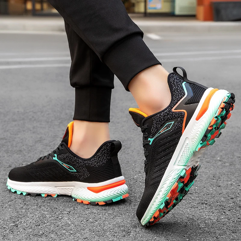 Brand New Golf Shoes Men's Fitness Running Sneakers Outdoor Grass Golf Sneakers Luxury Walking Shoes Men's Golf Shoes