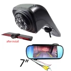 Автомобильная камера заднего вида, стоп-сигнал, ПЗС, HD, для VW CRAFTER, фургон 2015, 2017, фургон, тормозная камера и автомобильный монитор