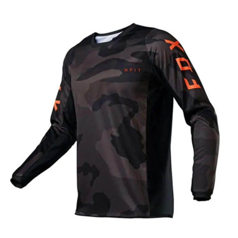 Moto Bicycle Jersey Sleeve Cycling Enduro Mtb Shirt Downhill T-shirt Camiseta Motocross Mx Mountain Bike Clothing Hpit Fox | Спорт и