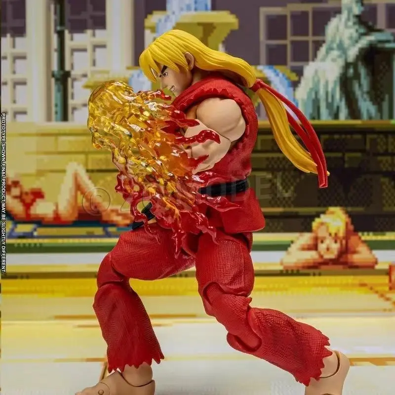 Фото Фигурка Кена Мастерса из Street Fighter Zero 3 от Storm Toys, масштаб 1/12, абсолютно новая, в наличии. №1