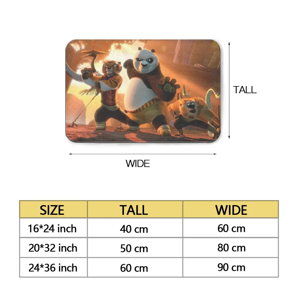 Домашний ковер для ванной комнаты K-Kung Fu искусственный ретро много вариантов