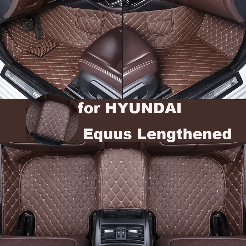 

Autohome Car Floor Mats For HYUNDAI Equus Lengthened 2009-2016 Year Upgraded Version Foot Coche Accessories Carpets