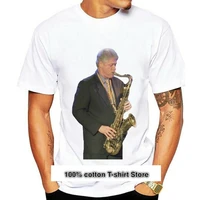 camisa de juego de saxof%c3%b3n de bill camiseta de presidente de hillary de los caballeros de los estados unidos nueva