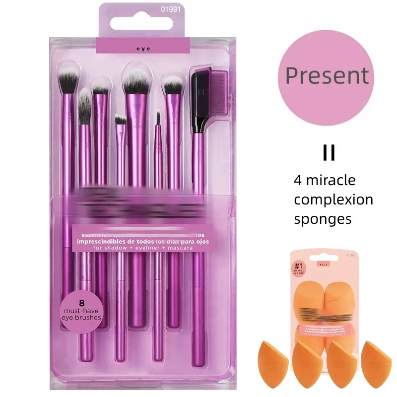 

Настоящие кисти thchniqu @ s RT, набор для макияжа 1991, кисть для пудры, теней, румян, растушевки, высококачественные инструменты для макияжа