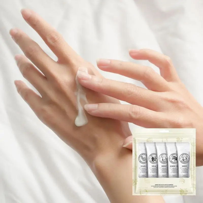 Sheep Hand Cream Horse Oil Hand Cream Milk Moisturizing Hand Cream Snail Moisturizing Hand Cream