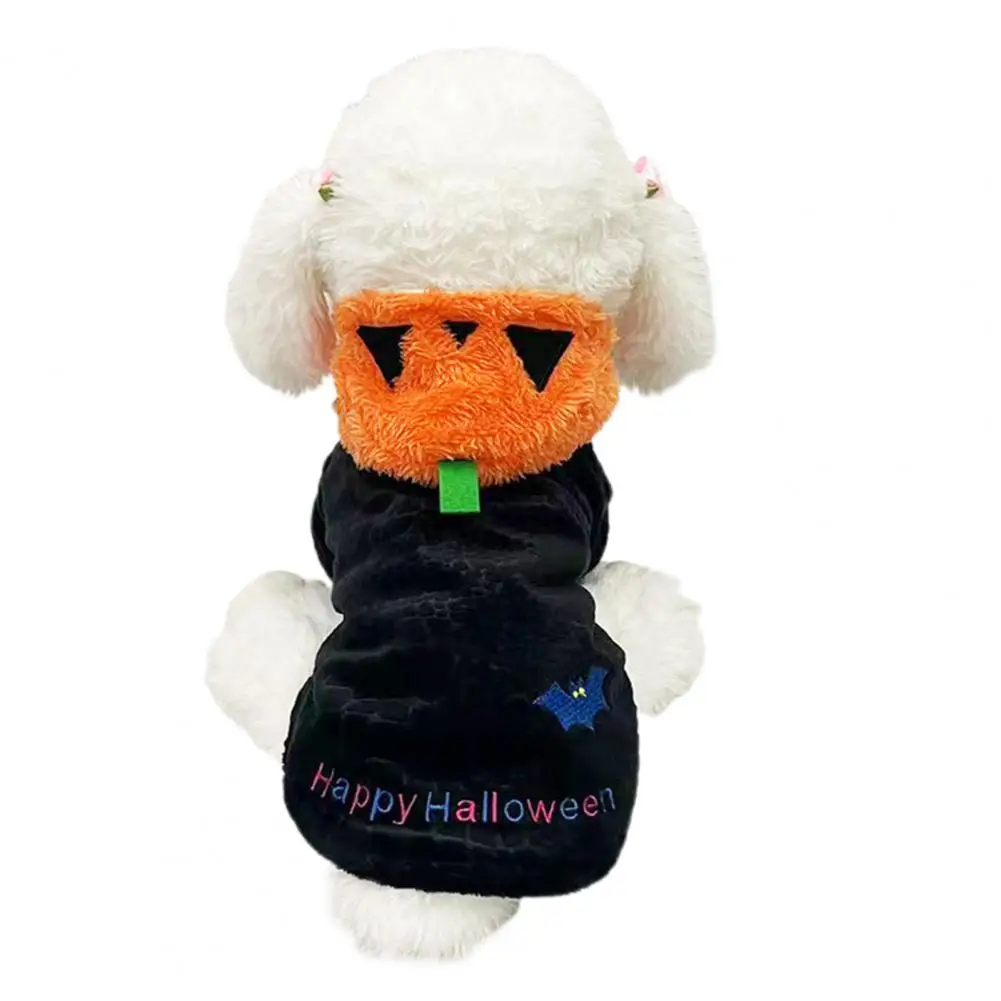 

Cosplay Costume Stylish Lightweight Comfortable Devil Pumpkin Head Pet Costumes for Winter Dog Clothes Pet Cosplay Costume