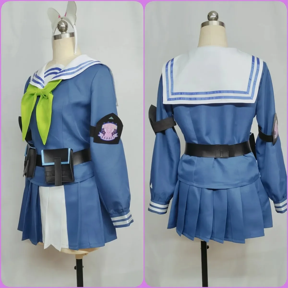 Костюм для косплея Game Blue Archive Kasumizawa Miyu женское милое платье моряка праздничный