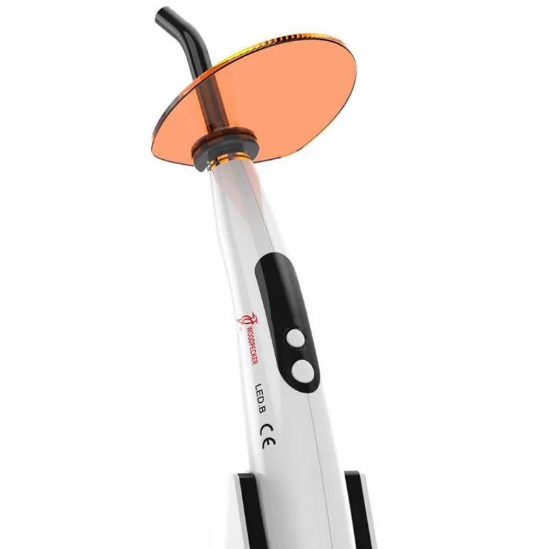 LED-B Dental Cordless Led Curing Light LED B Type Lamp 1200-1400mw/cm2 110V-240V Adjustable Working Time