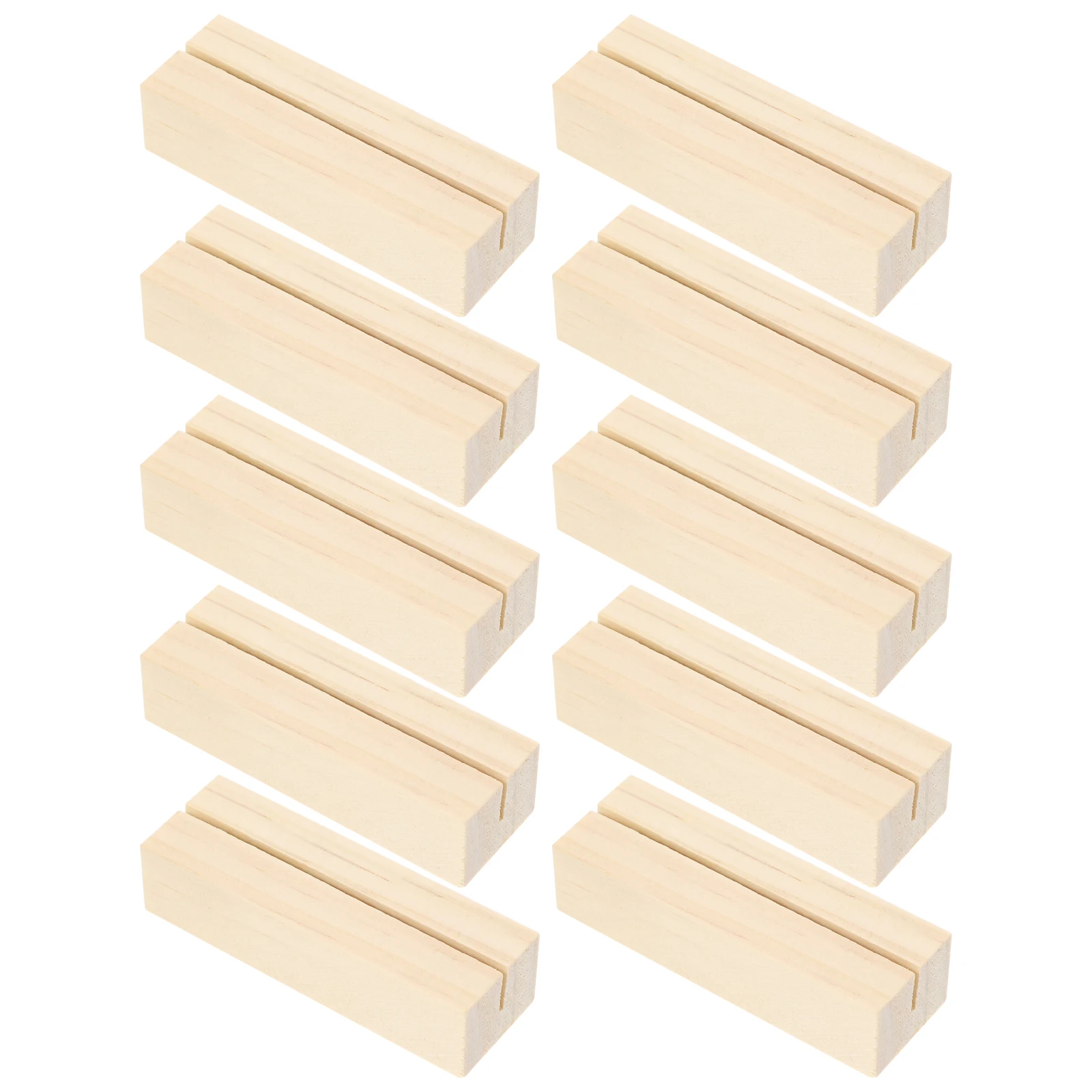 10 шт. зажимы для записей из натурального дерева держатель фотографий зажим