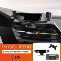 car mobile phone holder for audi a3 s3 8v 2013 2022 360 degree rotating gps special mount support navigation bracket accessories