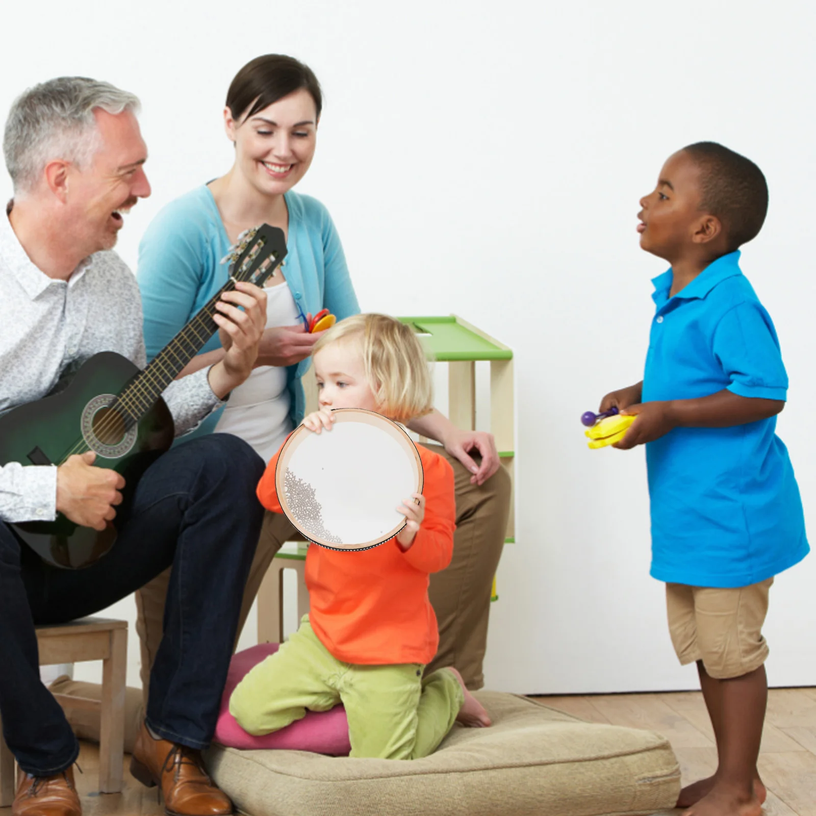 

Children Hand Drum Educational Wave Drum Percussion Instrument Ocean Drum