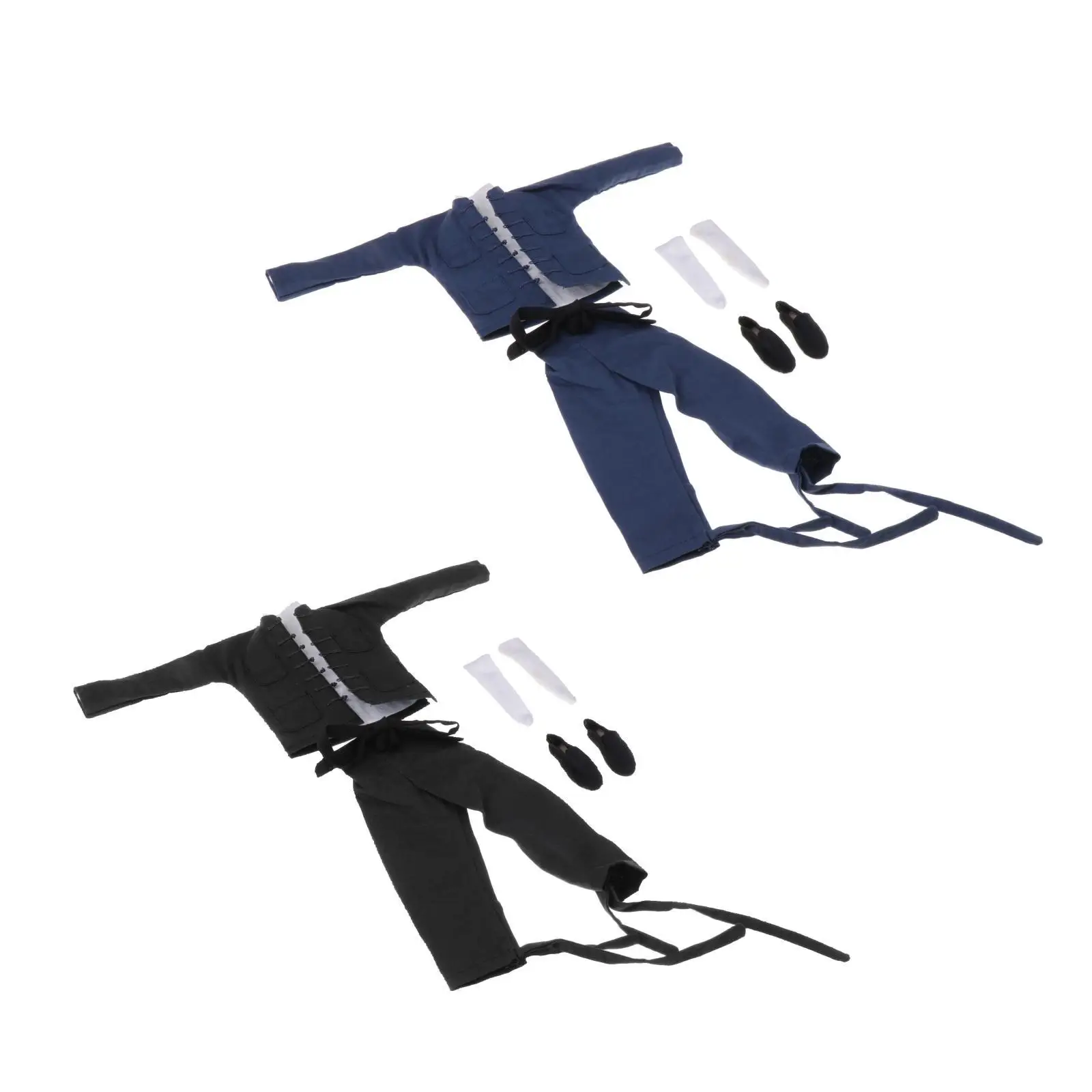 

Комплект китайской одежды костюма 1:6, костюм Тан для мужской фигуры, части солдата