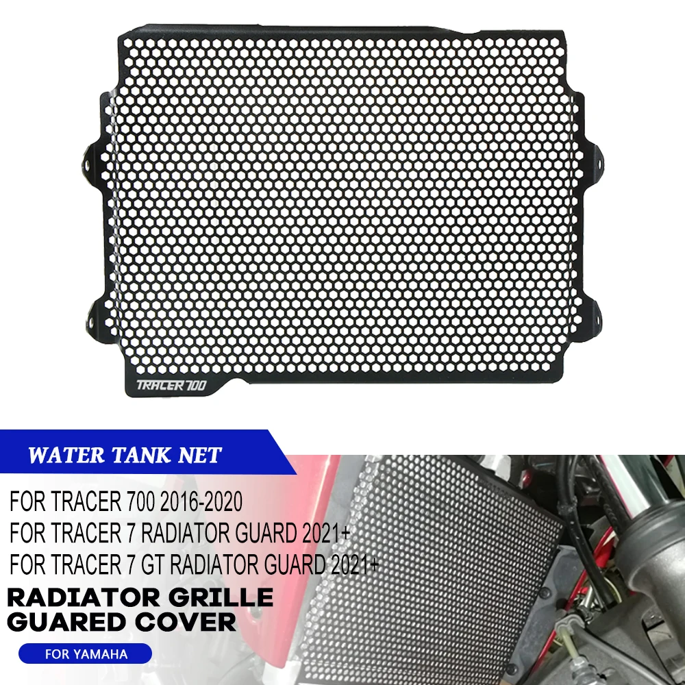 

Motorcycle Radiator Guard Grill Cover Water Tank Cooler Bezel Protector For YAMAHA TRACER 700 Tracer700 Tracer 7/GT 2016-2022