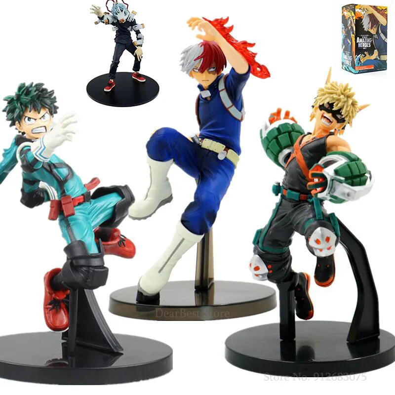

My Hero Academia Midoriya Izuku Combat move the amazing heros Action figure toys My Hero Academy Boku deku no hero Figurine
