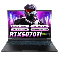 Игровой ноутбук THUNDEROBOT, 16", 32ГБ/1ТБ, i9-13900HX, RTX 5070, Windows