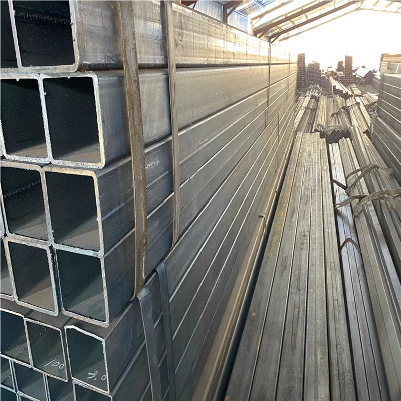 Фото Труба квадратная сварная ERW для автомобильных рам, 40x40-200x200 мм, 2-6 мм, Q235B ST52, 6-9 м, сварной профиль полого сечения №3