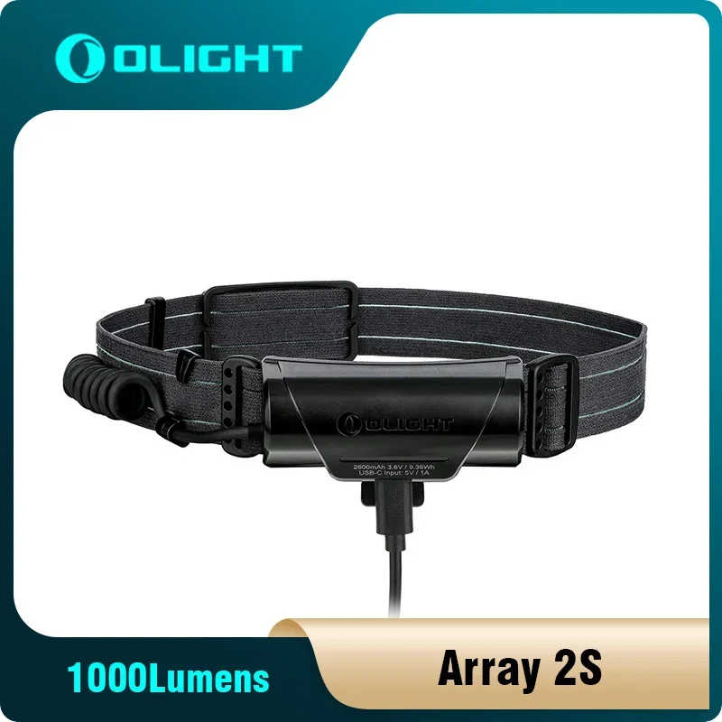 Налобный фонарь OLIGHT Array 2S 1000 люмен легкий налобный 4 режима светодиодный с