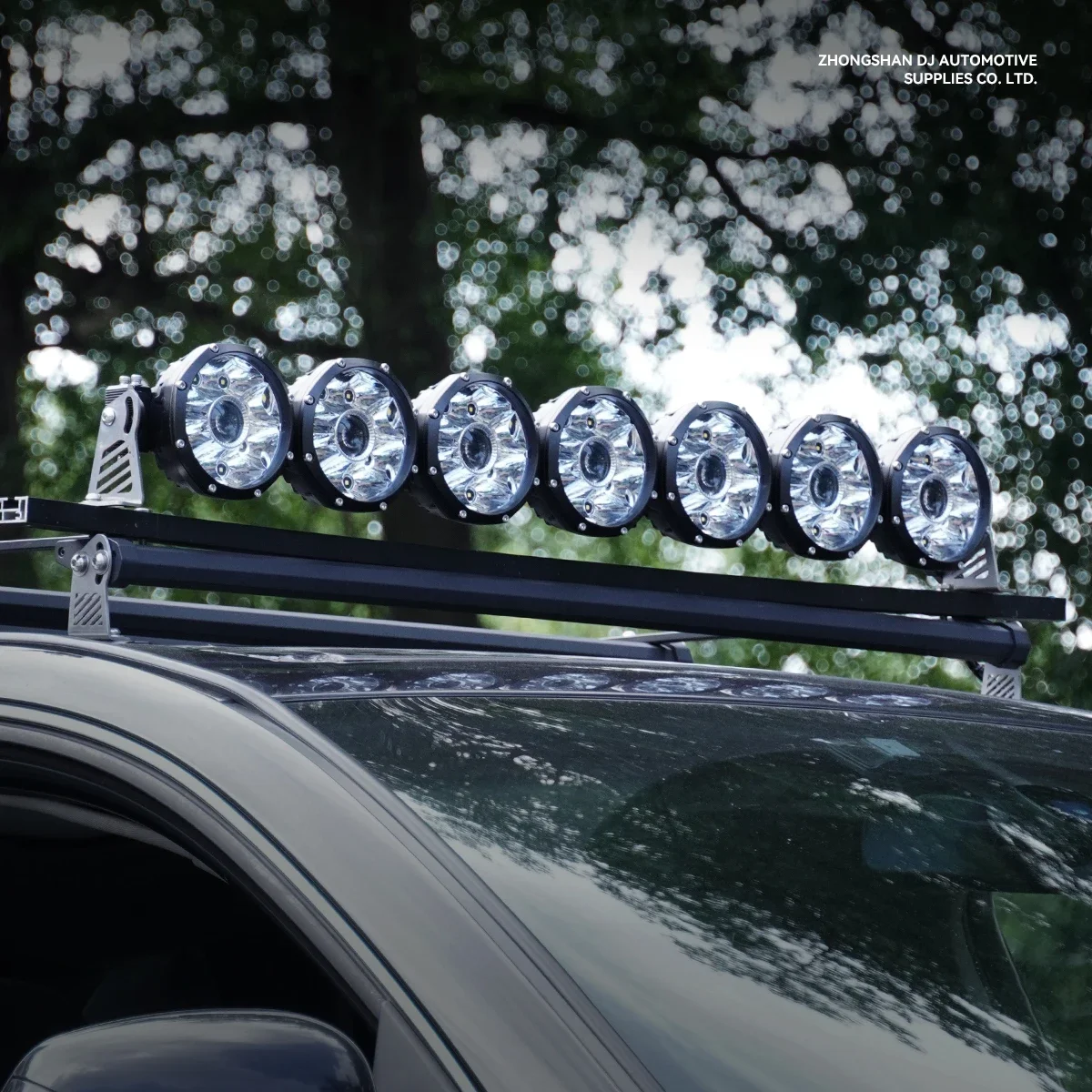 Фото Модульная светодиодная стробоскопическая балка 42/48/50/52/54 дюйма для Toyota Land Cruiser, усиленная, для внедорожников 4x4, прожектор! №2