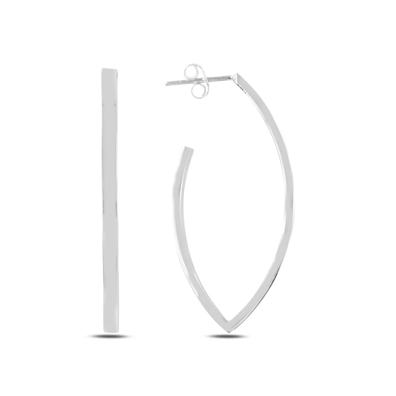 

Silver 925 Sterling Sterling V Ring Earrings