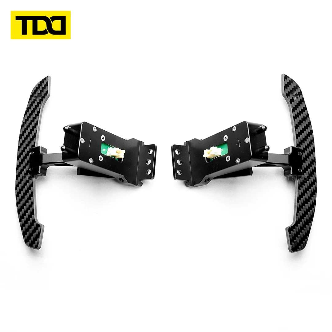 Фото TDD Fif для Porsche 718 Cayman gt4 991 Panamera 971 911 997 Карбоновые магнитные лепестки переключения передач Автоаксессуары №1