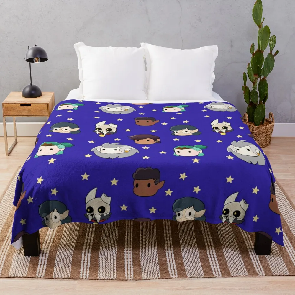 

Chibi Owl House Throw Blanket Thin Wadding Blanket