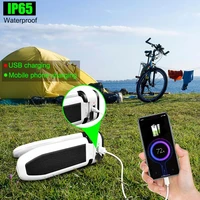 with hook high quality rechargeable camping light large area irradiation sporting goods