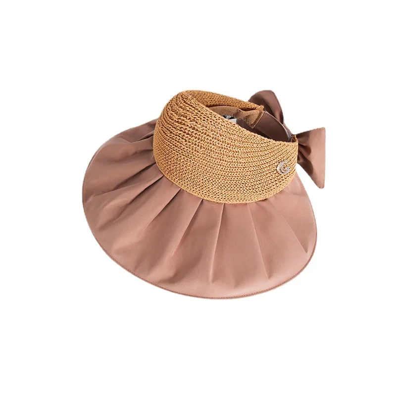 Summer Hats For Women Foldable Sun Hat lattice big brim Visor Suncreen Floppy Cap Female Outdoor Casual Baseball |
