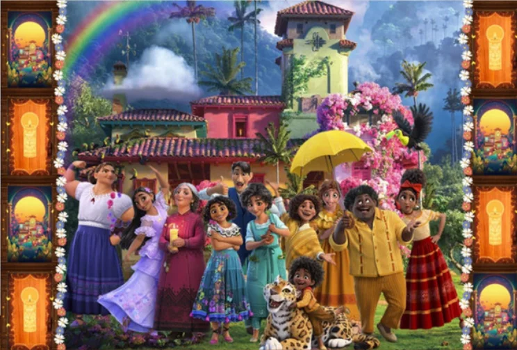 Виниловый фон для фотосъемки с изображением девушек на день рождения |