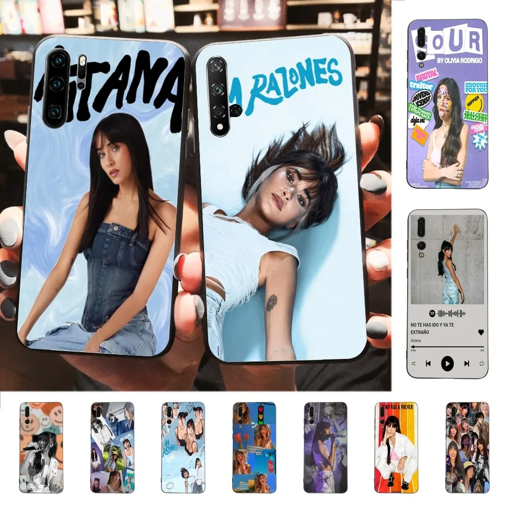 A-Aitana-O-Ocanaes Singer Phone Case For Huawei P 8 9 10 20 30 40 50 Pro Lite Psmart Honor lite 70 Mate 20lite