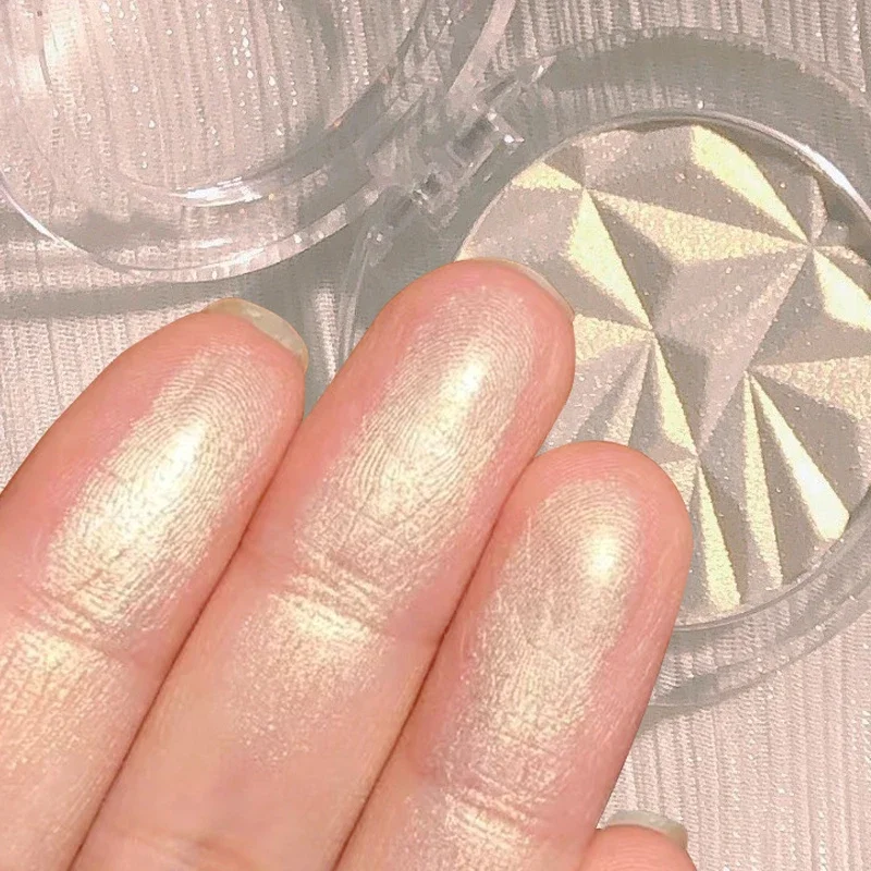 2 цвета Алмазный хайлайтер пудра палитра Блестящий контур для лица Осветляющий