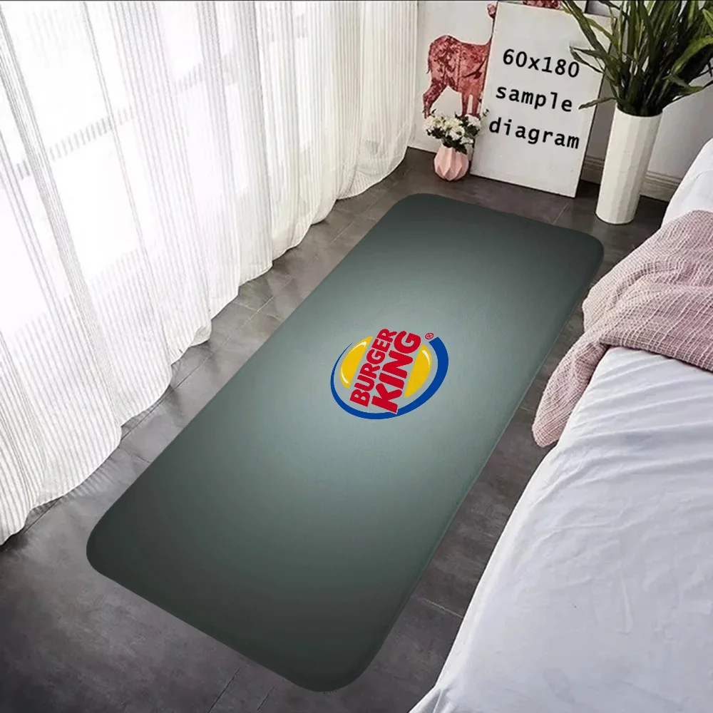 Декоративные Коврики King Burger Для Дома И Улицы Современный Стиль Замшевый