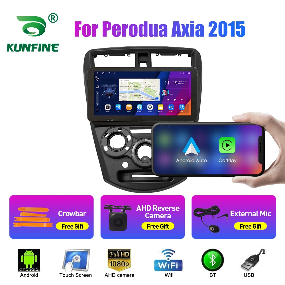 

Автомобильный радиоприемник 10,33 дюймов для Perodua Axia 2015 2Din Android Восьмиядерный автомобильный стерео DVD GPS навигатор плеер QLED экран Carplay
