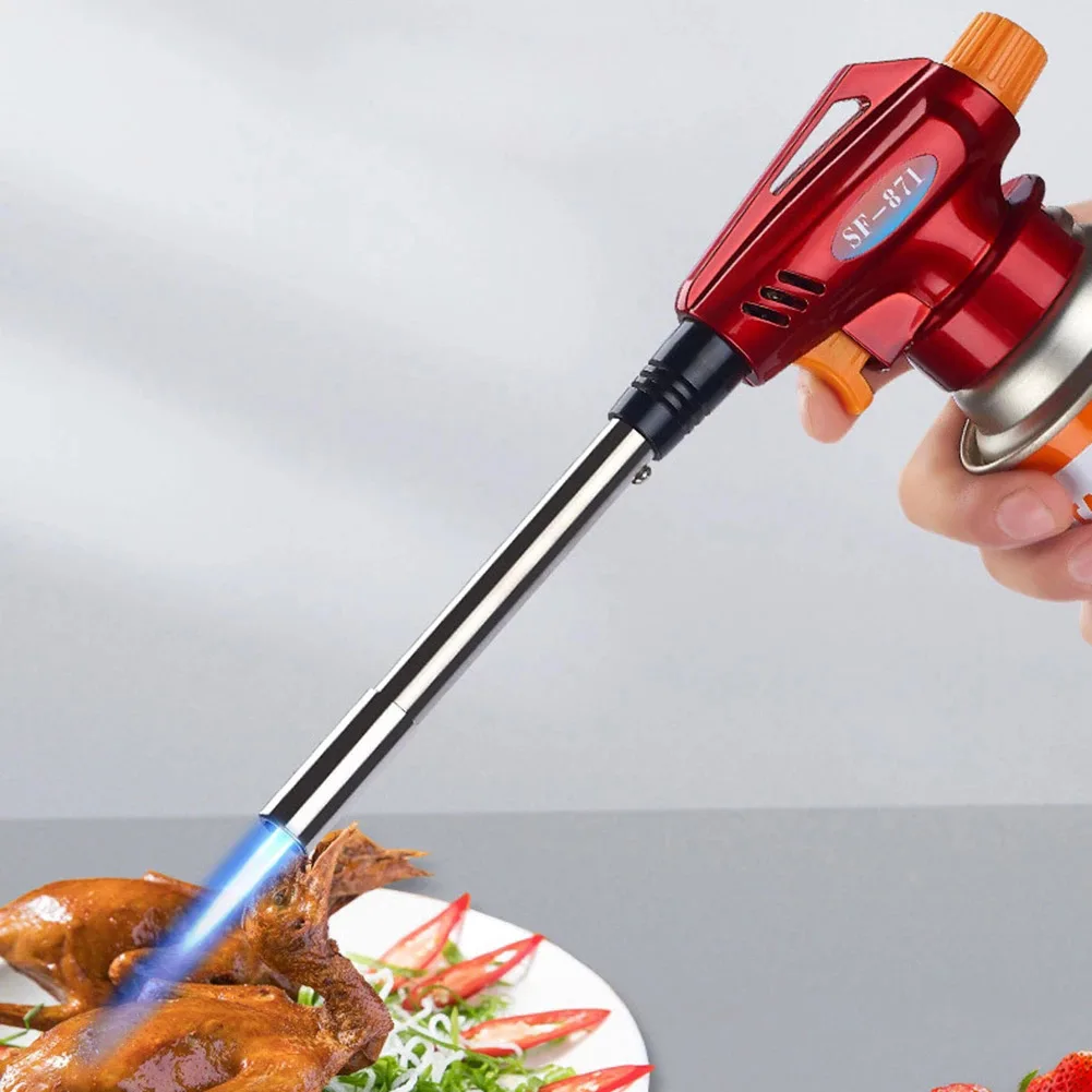

Durable Igniter Gas Torch Stainless Steel + ABS Welding 1300℃ 13mm/0.51in 150g 235 Mm / 9.25 Inches Burner Tool