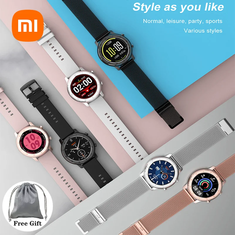 

Смарт-часы Xiaomi женские для менструации, водонепроницаемый браслет, пульсометр, монитор сна, спортивные Смарт-часы для женщин