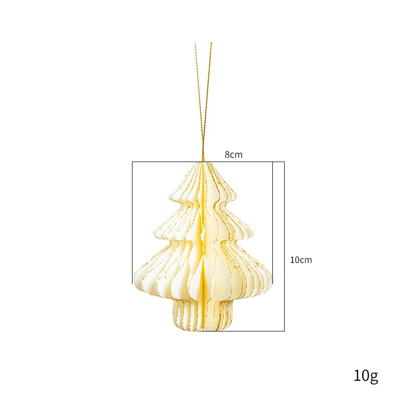 

Рождественские украшения 3D сотовый шар XmasTree Бумажные подвески Настольный орнамент Аксессуары Рождественская елка Новый год Navidad
