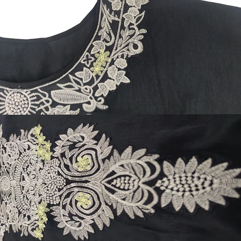 Women Abaya Muslim Loose Robes Dubai Caftan Marocain Luxury Embroidered Patchwork Elegant Party Dress Islamic Clothing