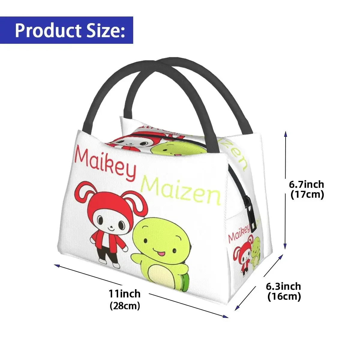 Сумки для обеда JJ MIKEY MAIZEN изолированная коробка бенто портативная сумка сумки